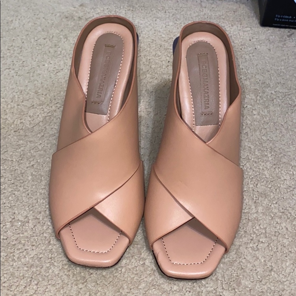 Nude Chunky Heel